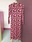 SAMPLE Dress Inge | Brown flower