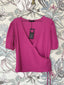 SAMPLE_Top Naomi short sleeve | Purple