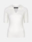 SAMPLE Knitted top Wies | Off-white