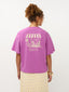 T-shirt Ydence cafe | Pink purple