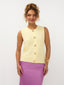 Knitted top Mona | Soft yellow