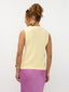 Knitted top Mona | Soft yellow