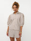 Blouse Bobbie | Brown stripe