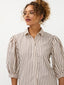 SAMPLE Blouse Bobbie | Brown stripe