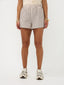 Short Beth | Brown stripe