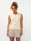 Knitted top Mona | Ecru