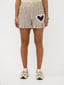 Short Lynn | Brown stripe