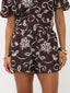 Short Zoey | Dark brown