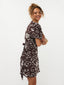 Dress Saphira | Dark brown