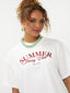 T-shirt Summer Sunday club | Brick red