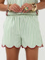 Short Nena | Sage green