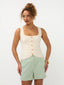 SAMPLE Knitted top Mella | Ecru