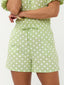 Short Dolores | Matcha green