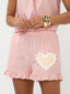 Short Lynn | Pink check