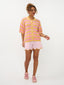 Knitted top Janouk | Yellow/pink