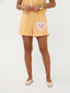 Short Lynn | Yellow check
