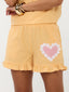 Short Lynn | Yellow check