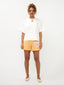 Short Lynn | Yellow check