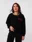 SAMPLE Sweater Get your shine on | Black