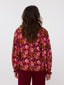 Blouse Alyssa | Burgundy flower