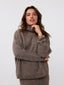 SAMPLE Knitted Sweater Lil | Warm grey