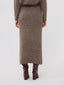 Knitted skirt Lainey Warm grey