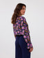 SAMPLE Blouse Eline | Navy flower