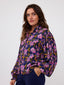 MUSTER Bluse Alyssa | Marine Blume