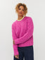 Knitted sweater Fiene | Fuchsia
