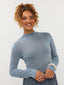 SAMPLE Knitted top Lotte | Blue grey