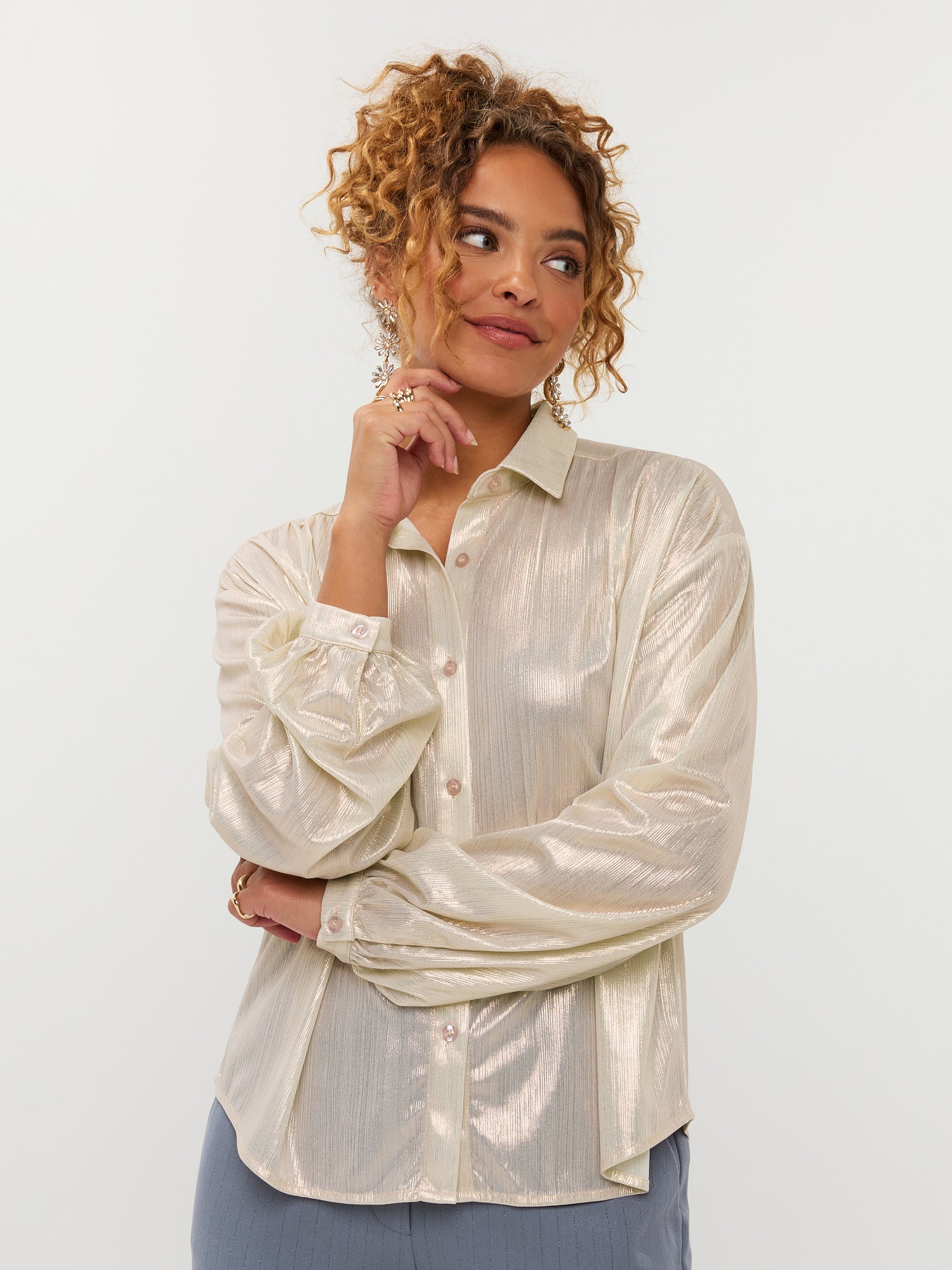 Blouse Narissa | Champagne