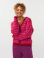 Ginny Cardigan | Fuchsia/red