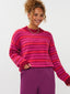 SAMPLE Knitted Sweater Aria | Fuchsia/red