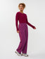 Knitted Top Devina | Fuchsia purple/red
