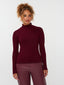 SAMPLE Knitted Top Kit | Burgundy