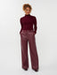 SAMPLE Knitted Top Kit | Burgundy