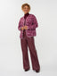 SAMPLE Jacket Sami | Burgundy/pink flower