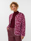 Jacket Sami | Burgundy/pink flower