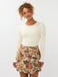 Knitted Top Shirley | Ecru