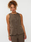 SAMPLE Gilet Mellie | Mud