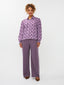 SAMPLE Blouse Alyssa | Purple flower