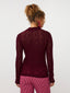 SAMPLE Top Roberta | Burgundy