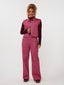Gilet Marit | Coral pink/burgundy