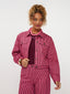 Jacket Kalina | Coral pink/burgundy