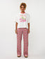Pants Zola | Pink flower