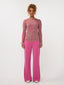 SAMPLE Top Christine | Pink flower