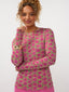 SAMPLE Top Christine | Pink flower