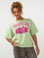 SAMPLE T-shirt Tropical | Soft green