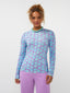 Top Christine | Turquoise flower