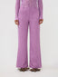 Pants Leona | Purple melange
